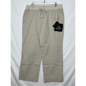 NWT SCOTTeVEST Men’s XL Tan Margaux Cargaux Everyday Travel Pants Multi Pocket
